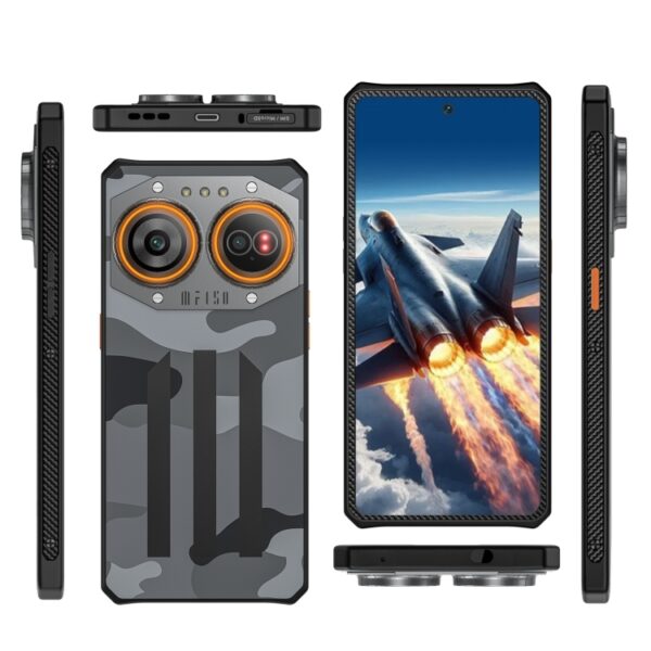 IIIF150 Air2 Ultra Rugged Phone, Fingerabdruckerkennung auf dem Bildschirm, 6,78 Zoll Android 13 MediaTek MT6877TT Octa Core, NFC, OTG, Netzwerk: 5G – Bild 2