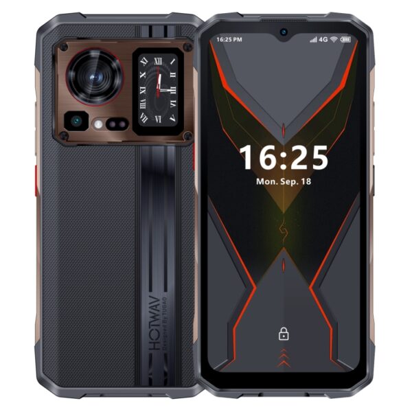 HOTWAV Cyber ​​15, IP68/IP69K Robustes Telefon, 10800 mAh, 6,6 Zoll Android 13 MediaTek MT6789 Helio G99 Octa Core, Netzwerk: 4G, NFC, OTG – Bild 4