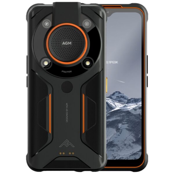 Duale Rückkameras, IP68/IP69K/810H wasserdicht, staubdicht, stoßfest, Fingerabdruckerkennung, 6200-mAh-Akku, 6,53 Zoll Android 11 Qualcomm Snapdragon 480 5G Octa Core 8 nm bis zu 2,0 GHz, Netzwerk: 5G, OTG, NFC