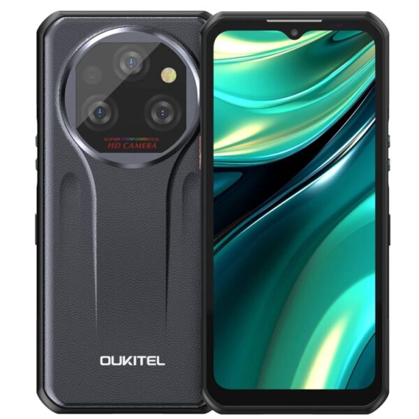 Oukitel WP39 Pro 5G Robustes Telefon, 6 GB + 256 GB, Nachtsicht, Fingerabdruckerkennung, 6,6 Zoll MediaTek Dimensity 6100+ Octa Core, NFC, OTG, Netzwerk: 5G – Bild 2