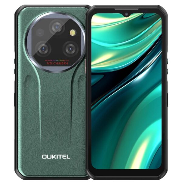 Oukitel WP39 Pro 5G Robustes Telefon, 6 GB + 256 GB, Nachtsicht, Fingerabdruckerkennung, 6,6 Zoll MediaTek Dimensity 6100+ Octa Core, NFC, OTG, Netzwerk: 5G – Bild 3