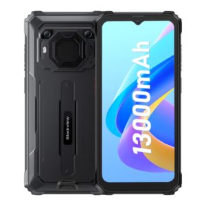 Blackview BV6200 Pro, IP68/IP69K/MIL-STD-810H, 6,56 Zoll Android 13 MediaTek Helio P35 Octa Core, Netzwerk: 4G, OTG, 6GB+128GB